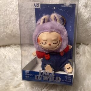 Labubu Fall In Wild Vinyl Face Doll, Color Purple, Red, Blue
